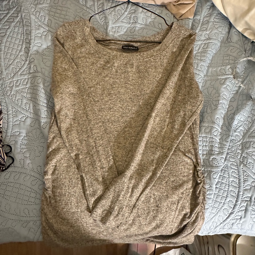 NWT Nally & Millie‎ Heathered Gray Tunic